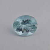 Bright and Pretty Natural Brazil Aquamarine 9.02 ct GLI 