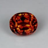 Rich Color Natural Spessartite Garnet Nigeria 6.60 ct 