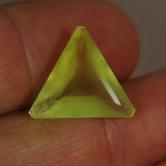 Rare Faceted Neon Color Prehenite New Jersey USA 8.39 ct GLI 