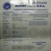 Special Price Estate EGL Certified SI-1 F Color Diamond 1.08 ct 