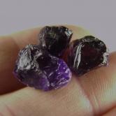 Old Stock Fine Color Zambian Amethyst Facet Rough 27.85 ct 