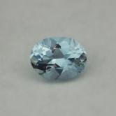 Nice Color Old Stock Aquamarine Brazil 1.22 ct 