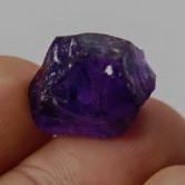 Old Stock Fine Color Zambian Amethyst Facet Rough 27.80 ct 