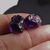 Old Stock Fine Color Zambian Amethyst Facet Rough 27.85 ct 