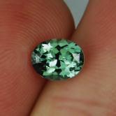  Color! Bluish Green Tourmaline Afghanistan 1.03ct 