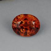 Classic Color Natural Spessartite Garnet Nigeria 4.06 ct 