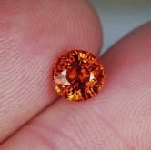 Bright and Pretty Orange Spessartite Garnet 1.47 ct 