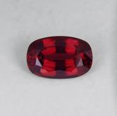 GIA Cert Big Bright and Pretty Natural Orange Red Flame Spinel 4.08 ct 