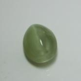 Strong Sharp Eye Prasiolite Quartz Cats Eye Brazil 4.44 ct 