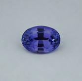 Color and Quality Cushion Cut Blue Tanzanite 2.06 ct 