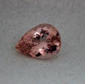 Strong Color Peach Pink Bright Nigerian Morganite 7.28 ct 