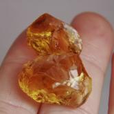 Old Stock Top Crystal Citrine Facet Rough Brazil 61 cts 