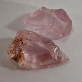 True Strong Pink Morganite Clean Facet Rough Nigeria 34.03 ct 