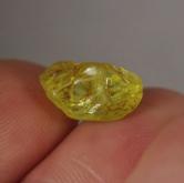 Rare True Vivid Color Heliodor Beryl Facet Rough 