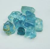 Strong Blue Aquamarine Facet Rough Nigeria 19.9 grams 