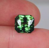 Collectors! World Class Natural Green Zircon Sri Lanka 7.62 ct