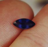 Deep Blue Natural Sapphire Sri Lanka 0.66 ct 