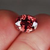 Bright Tanzania Mixed Species Rhodolite Garnet 6.32 ct 