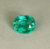 Bright and Nice Color Natural Colombian Emerald 1.24 ct 