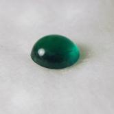 Top Gem Color and Clarity Columbian Emerald Cabochon 1.52 ct 