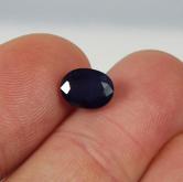 Midnight Blue Natural Sapphire Thailand 2.55 ct 