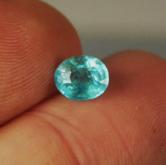 Paraiba Type Cuprian Tourmaline Mozambique 1.23 ct 