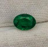 Exceptional Color AGL Certified Zambian Emerald 2.45 ct 