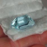 Nice Color and Quality Old Stock Aquamarine Brazil 16.60 ct 