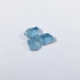Strong Color! Aquamarine Facet Rough Nigeria 3.82 grams