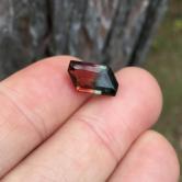 Collectors Red - Blue Bi-Color Tourmaline Nigeria 4.65 carats GLI