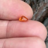  Orange & Clean!  Spessartite Garnet Nigeria 1.21 carats GLI