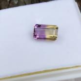 Bright and Pretty Natural Ametrine Bolivia 3.16 Carats 