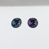 GIA Certified Natural 1.66 Carat Alexandrite Diamond Ring 14kt