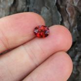 Classic Color Natural Spessartite Garnet Nigeria 2.06 Carats 