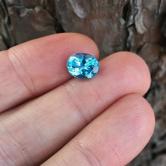 USA Cutting Rich Color Swiss Blue Topaz 3.18 Carats