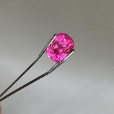  Old Stock Bright Vivid Pink Burmese Spinel 2.74 Carats