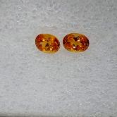 Top Cutting Dravite Sunset Tourmaline Pair Kenya 