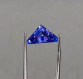 Fine Quality Fancy Cut and Bright Purple Blue Tanzanite 