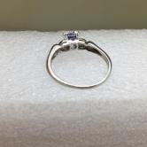 Vintage Ceylon Lilac Sapphire Platinum Diamond Ring