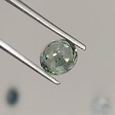 1.13ct Natural Montana Sapphire - El Dorado Mine - Round Brilliant