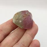Fluorescent Bi-color Fluorite Specimen Facet Grade 34.4 Grams