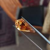  Old Stock Fancy Cut Rio Grande Citrine Gem Brazil 7.75 Carats