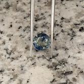 Natural Blue Streak Ceylon Sapphire 1.63 Carats