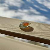 Natural Unheated Montana Sapphire Rough Bi-Color 11.02 Carats