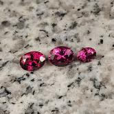 Quality Tanga Rhodolite Garnet Lot  Tanzania 2.43 Carats