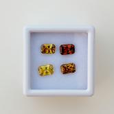  Multi-Color Grandite Garnet Suite Maili 2.90 Carats