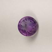 Unique Spider Amethyst | Custom Pavilion Etching 3.61 ct 