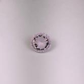 Unique Amethyst with Butterfly Gemstone 4.56 ct 