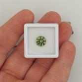 Large And Unheated Natural Green Montana Sapphire 2.91 Carats