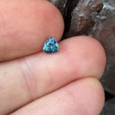American Gem Natural Montana Sapphire  0.59 Carats